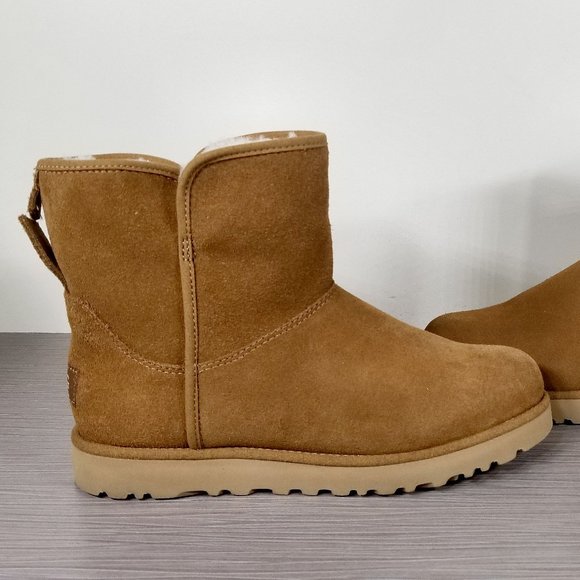 UGG Cory II Genuine Shearling Lined Boot, Chestnut Suede, Womens Size 6 US / 37 - Picture 7 of 11